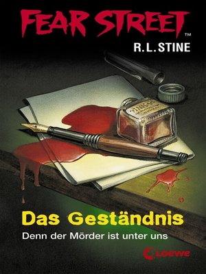 cover image of Fear Street 34--Das Geständnis